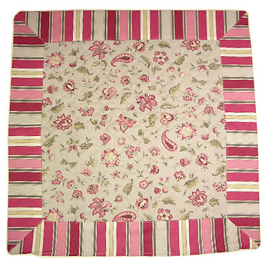 provence quilted cushion cover 45 x 45 cm (Vence. gray) provence quilted cushion cover 45 x 45 cm (Vence. gray)